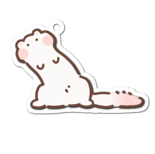 トパアクリル B品(すや・ぺた・あぶなげ&発掘されたイラスト干し肉)
