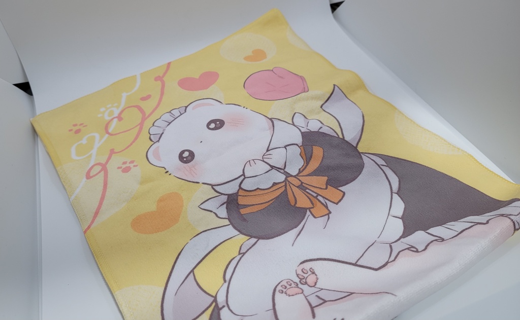 萌え萌えチィ♡メイドトパフェイスタオル