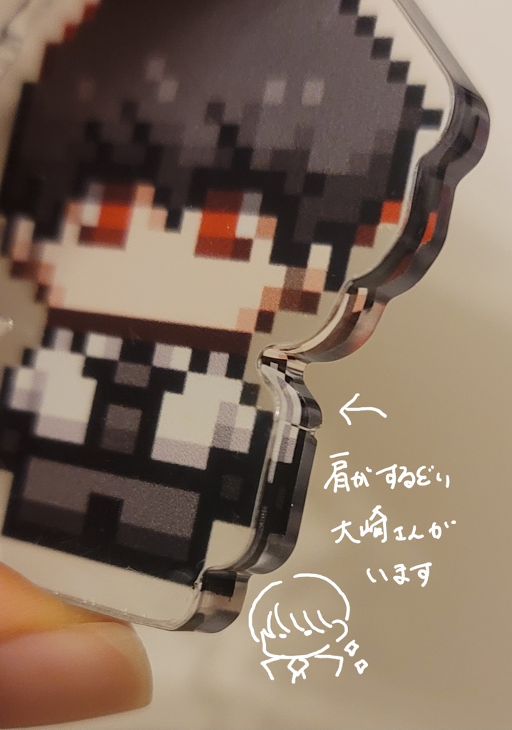 【非公式グッズ】ぶあつい!参列者&本土の人々アクリルキーホルダー