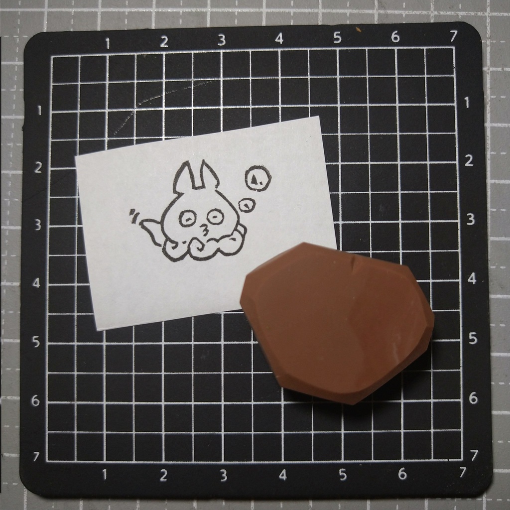 ジュウモンジダコのはんこ