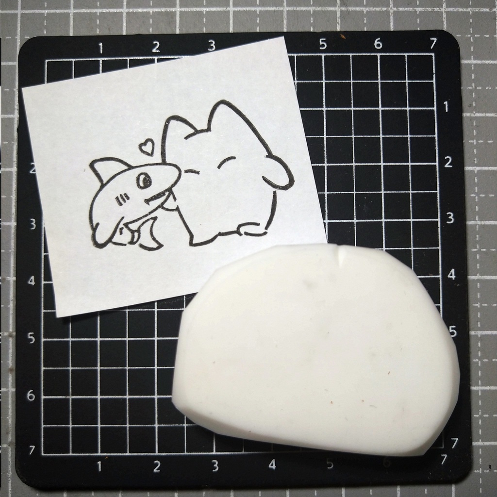 徒歩ねことフープくん ふたりは仲良し