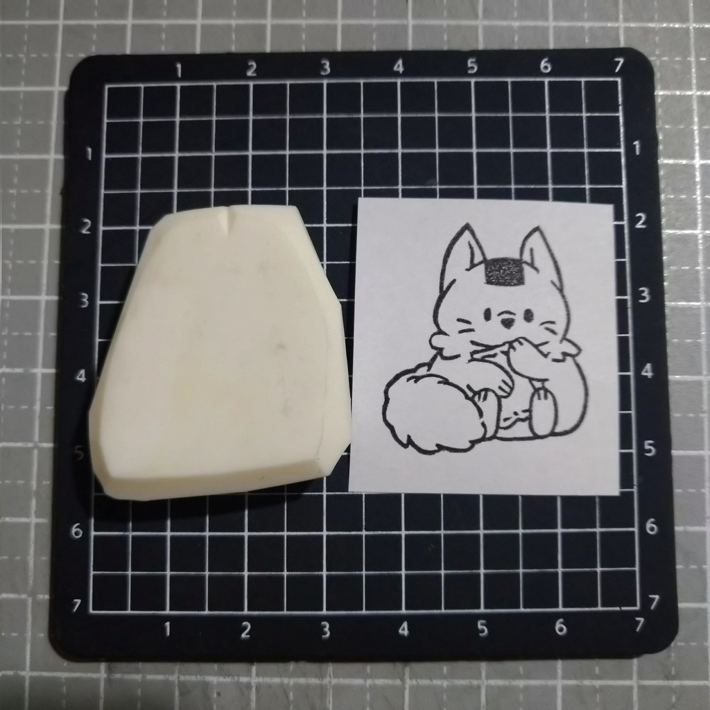 おにぎり な きつねのはんこ その1