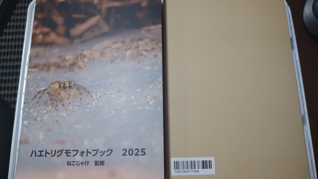 ハエトリグモ　フォトブック　2冊・定形外郵便希望の方はコチラ