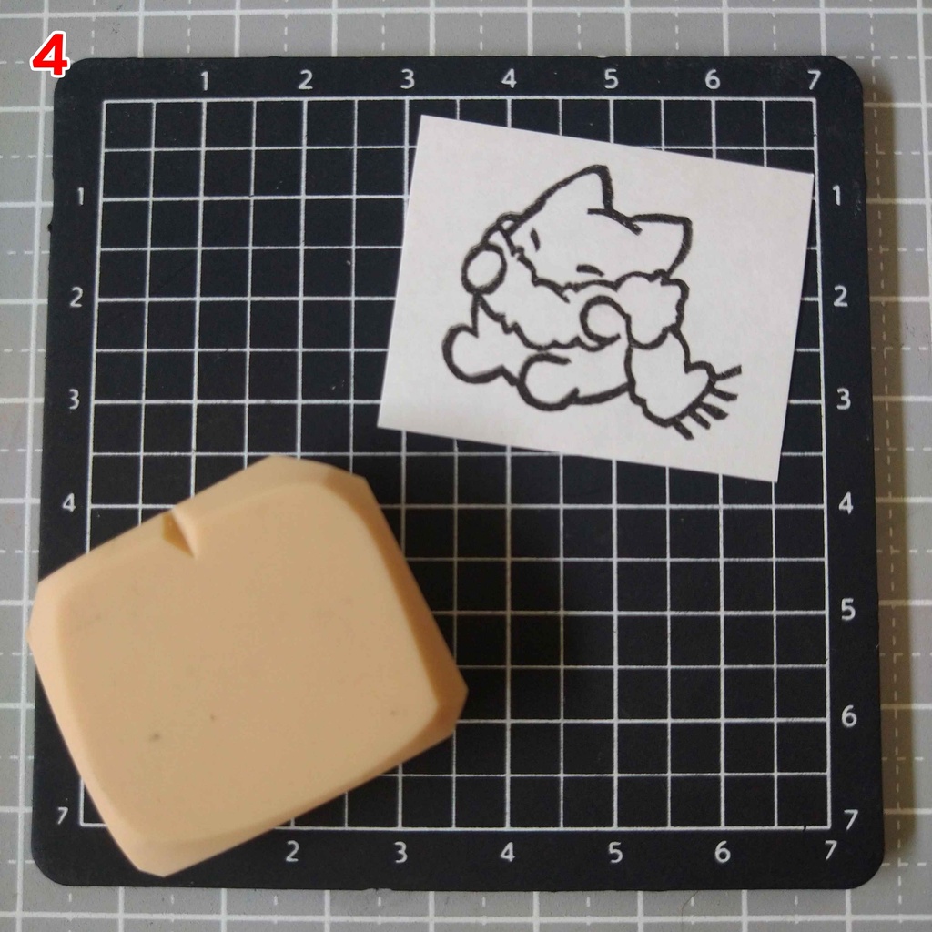 【1/31~2/1 単品50円引き】消しゴムはんこ 冬シリーズ たぬきときつね鍋もあります