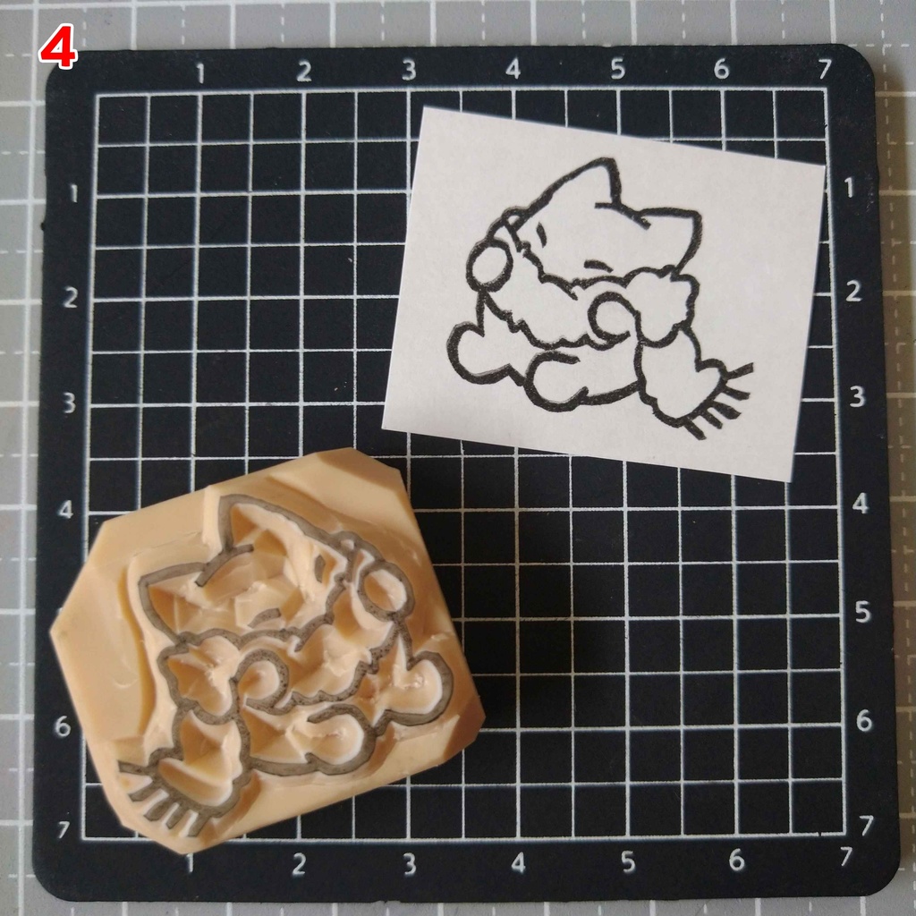 【1/31~2/1 単品50円引き】消しゴムはんこ 冬シリーズ たぬきときつね鍋もあります