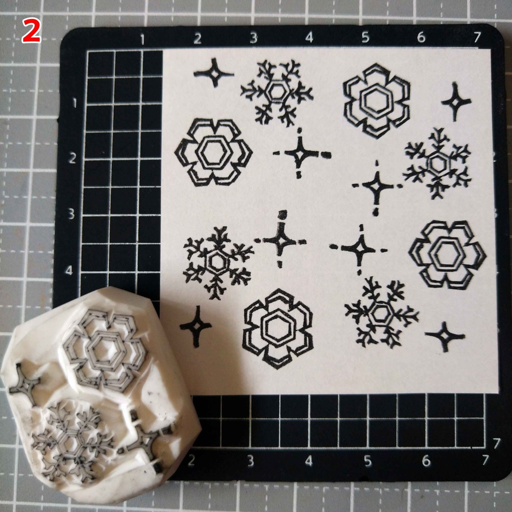 【1/31~2/1 単品50円引き】消しゴムはんこ 冬シリーズ たぬきときつね鍋もあります