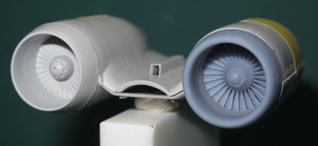 1/72 GE TF34 エンジンファン改造パーツ Ver.2(イタレリ/タミヤ製A-10A サンダーボルトII用)