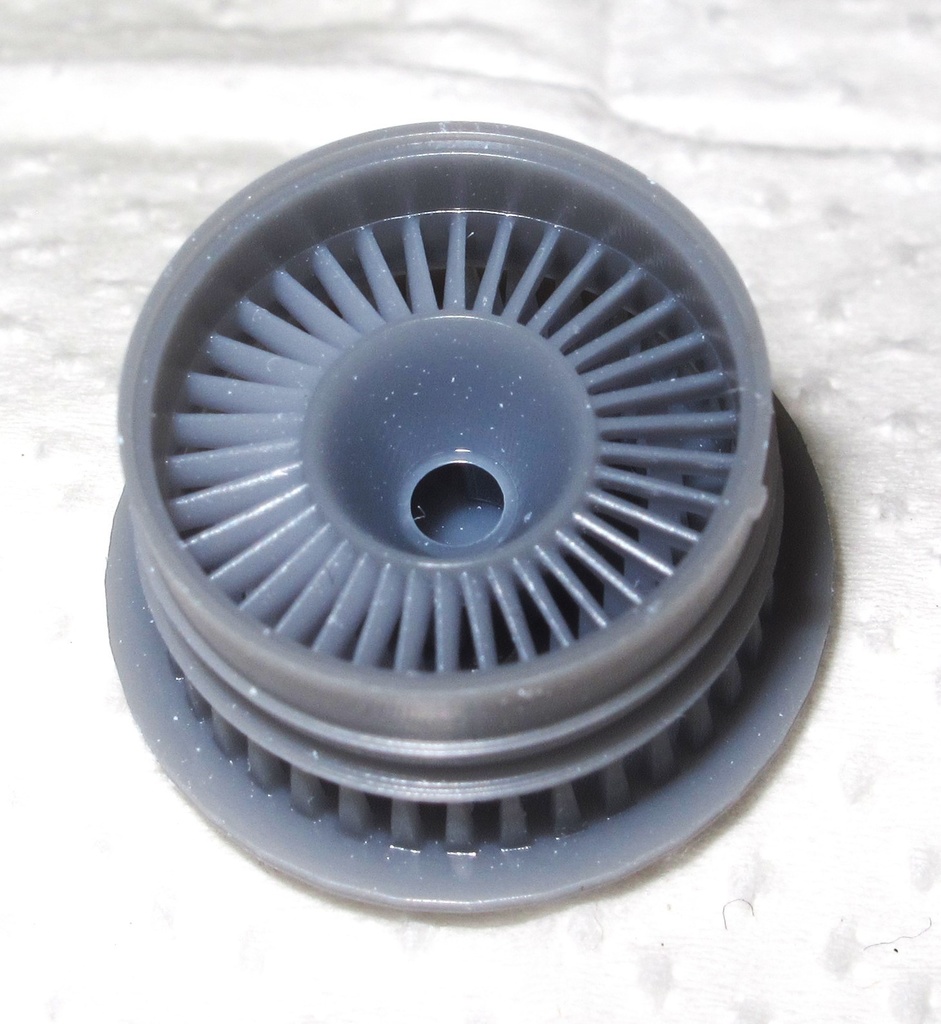 1/72 GE TF34 エンジンファン改造パーツ Ver.2(イタレリ/タミヤ製A-10A サンダーボルトII用)