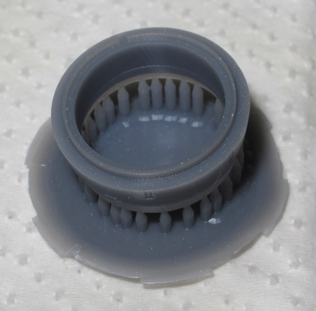 1/72 GE TF34 エンジンファン改造パーツ Ver.2(イタレリ/タミヤ製A-10A サンダーボルトII用)