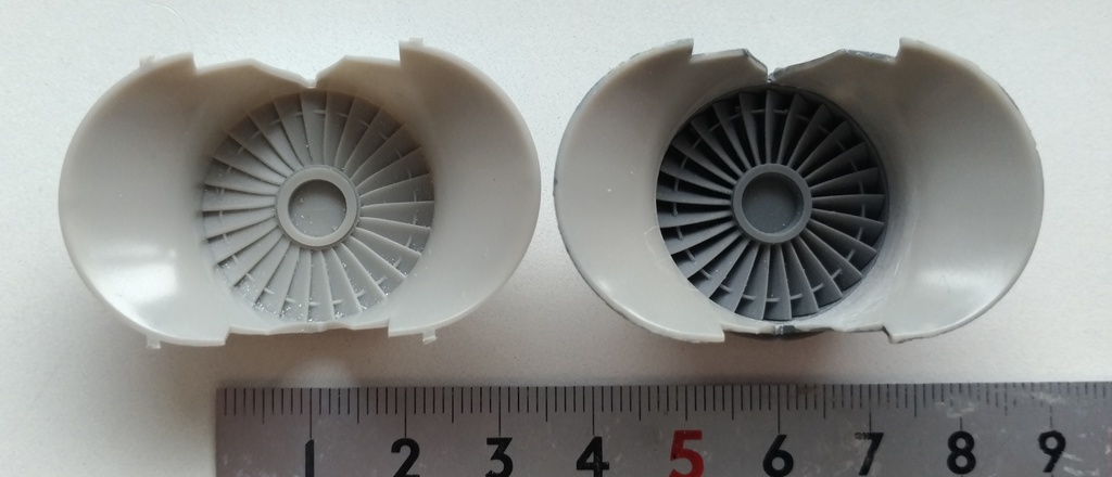 ハセガワ 1/48 ハリアー用 ペガサス105 エンジンファン