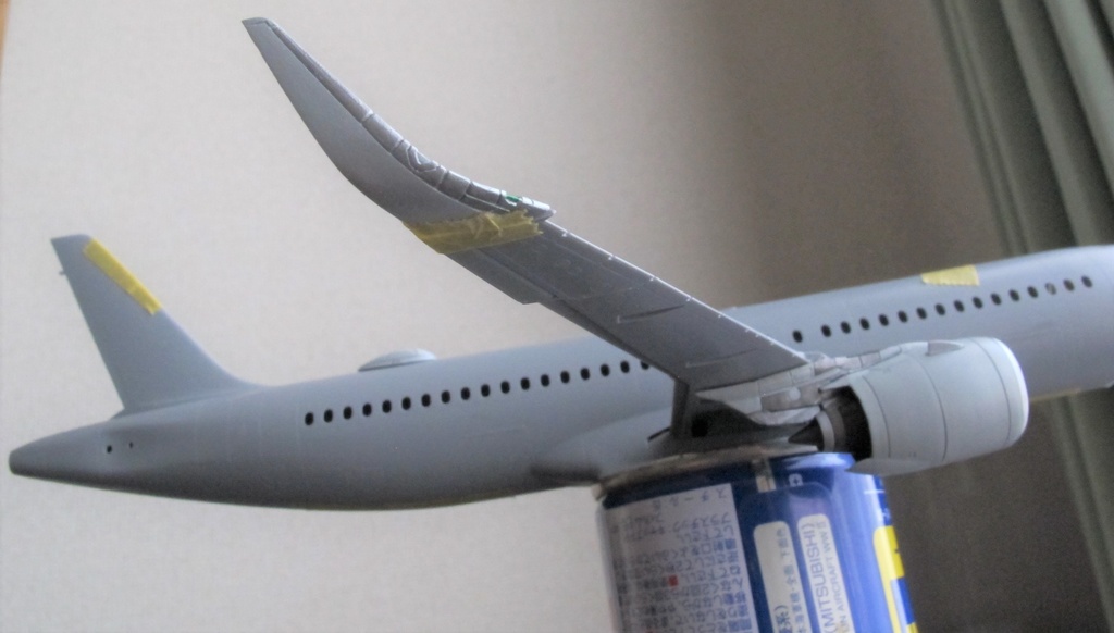 1/144 エアバス A320neo A321neo用 改造パーツセット(PW1100エンジン・ウィングレット・WiFiアンテナ)