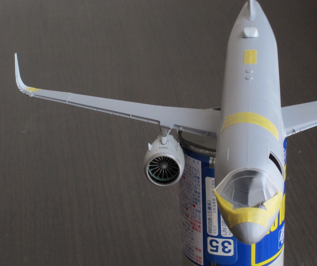 1/144 エアバス A320neo A321neo用 改造パーツセット(PW1100エンジン・ウィングレット・WiFiアンテナ)