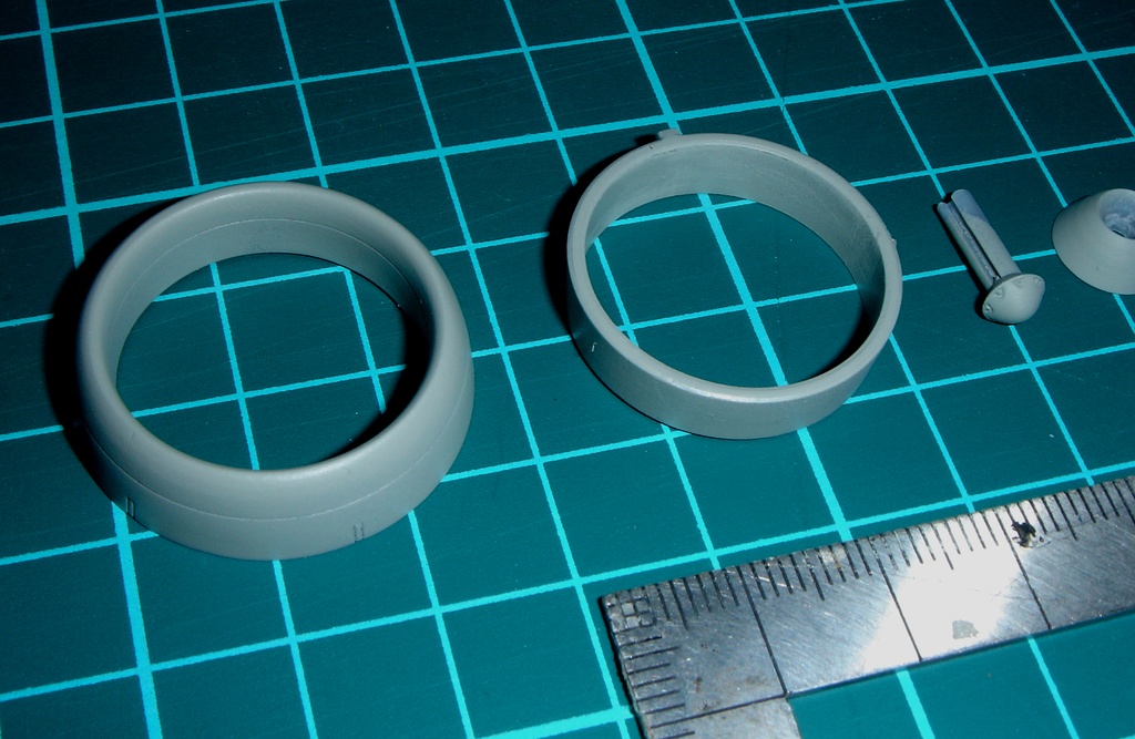 1/48 GE TF34 エンジンファン改造パーツ Ver.2(イタレリ製A-10A サンダーボルトII用)