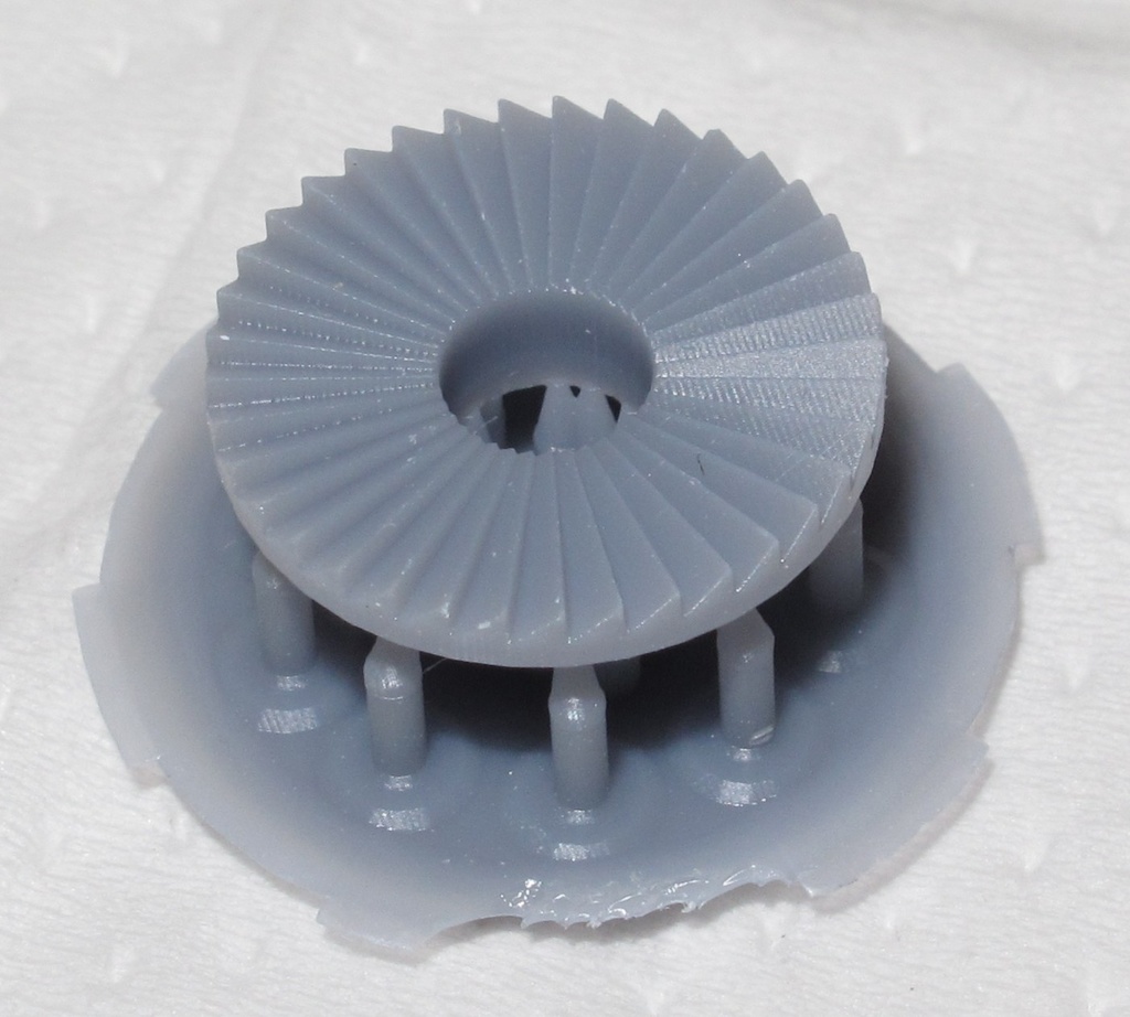 1/72 XB-70 試作戦略爆撃機 エンジン改造パーツ(イタレリ、AMT用)Ver.2