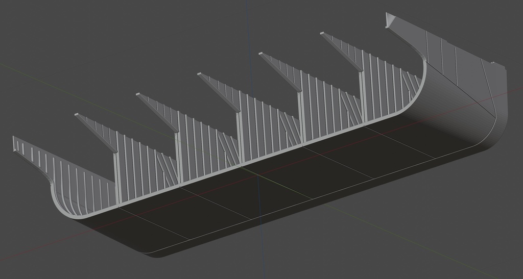 1/72 XB-70 試作戦略爆撃機 エンジン改造パーツ(イタレリ、AMT用)Ver.2