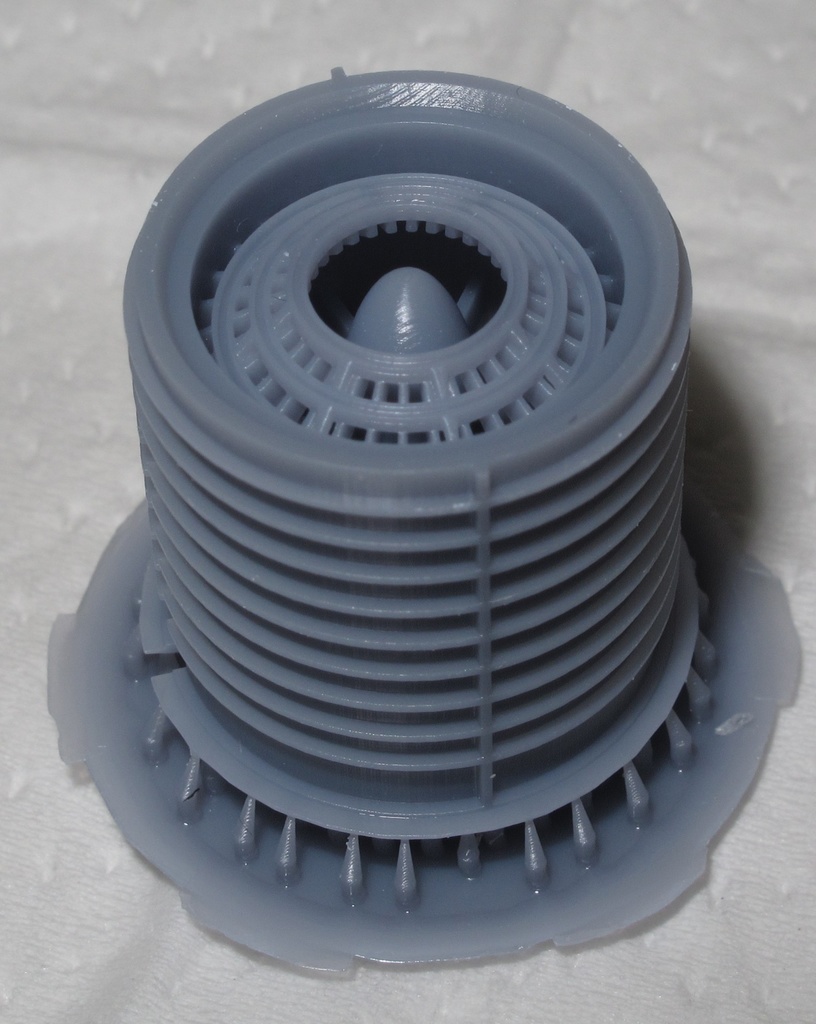 1/72 XB-70 試作戦略爆撃機 エンジン改造パーツ(イタレリ、AMT用)Ver.2