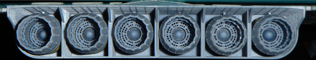 1/72 XB-70 試作戦略爆撃機 エンジン改造パーツ(イタレリ、AMT用)Ver.2