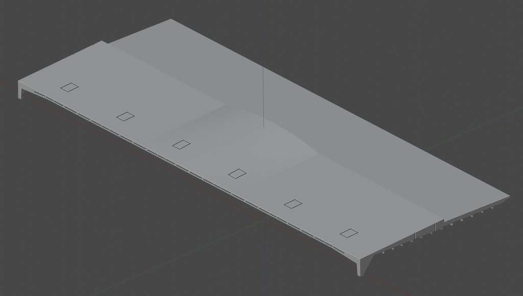 1/72 XB-70 試作戦略爆撃機 エンジン改造パーツ(イタレリ、AMT用)Ver.2