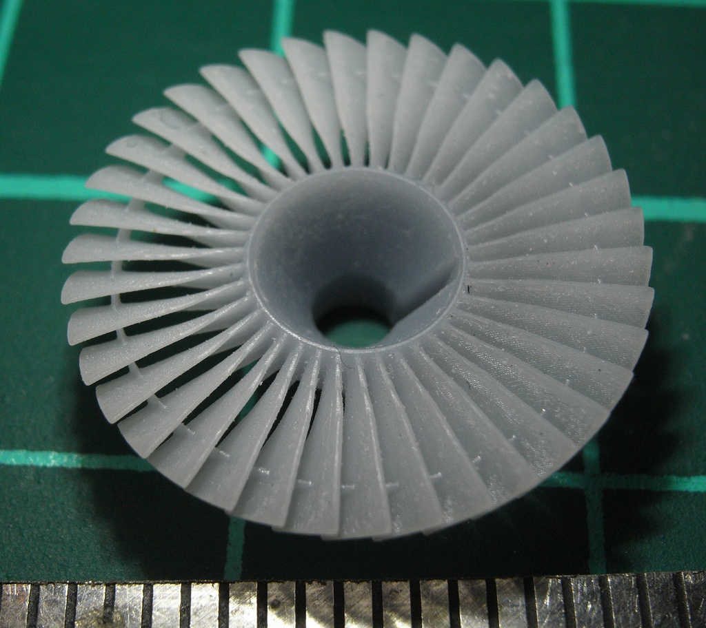 1/144 GE CF6-80C2エンジン アオシマ 航空自衛隊C-2輸送機用