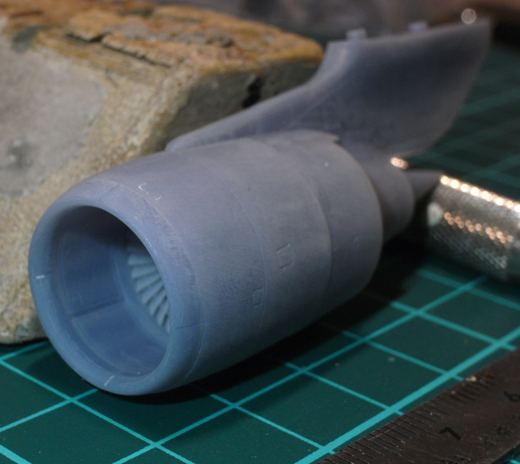 1/144 GE CF6-80C2エンジン アオシマ 航空自衛隊C-2輸送機用