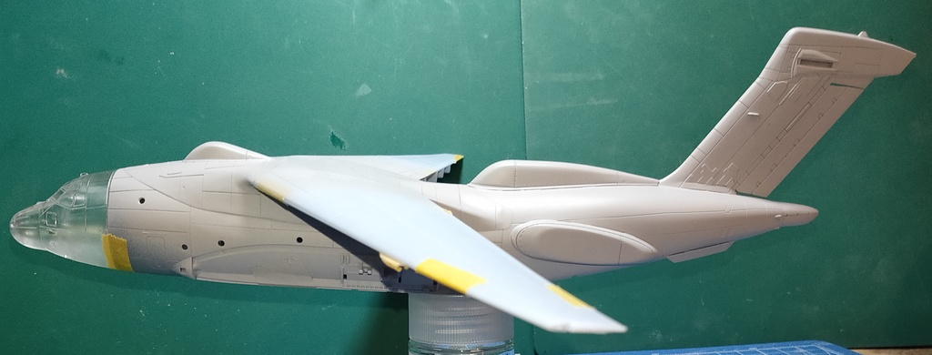 1/144 航空自衛隊RC-2改造パーツセット アオシマ 航空自衛隊C-2輸送機用