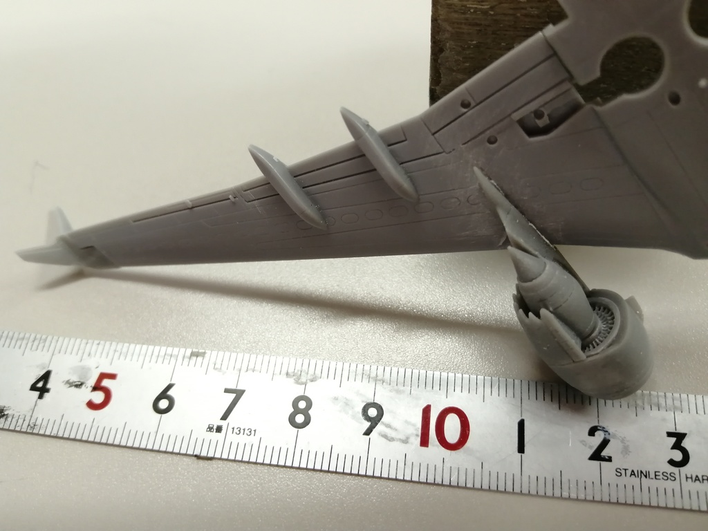 ハセガワ1/200 737用 LEAP-1Bパーツ サンプル