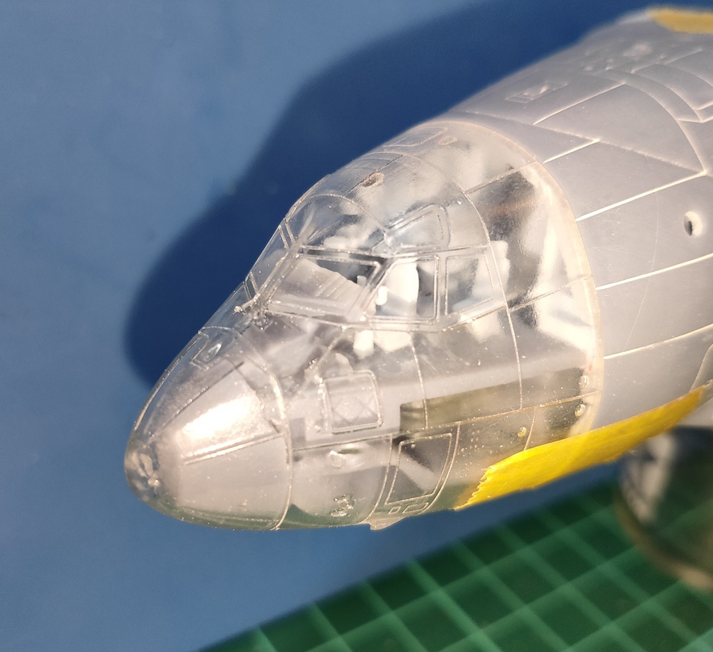 クリアーパーツのみ!!(正規スペア品質)1/144 航空自衛隊C-2 コレクトノーズ改造パーツセット用