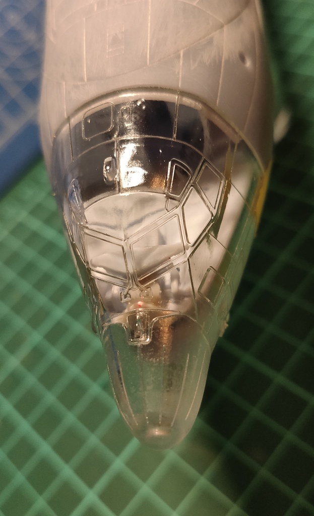 クリアーパーツのみ!!(正規スペア品質)1/144 航空自衛隊RC-2改造パーツセット用