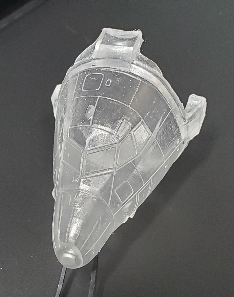 クリアパーツのみ!1/144 航空自衛隊RC-2改造パーツセット用