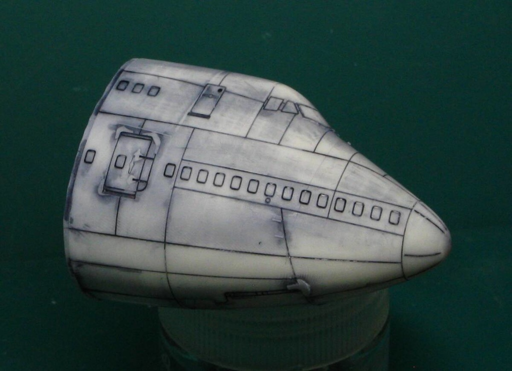 ハセガワ 1/200 BOEING 747用 ノーズパーツ