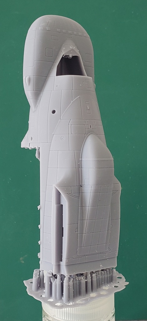 1/144 航空自衛隊XEC-2改造パーツセット アオシマ 航空自衛隊C-2輸送機用