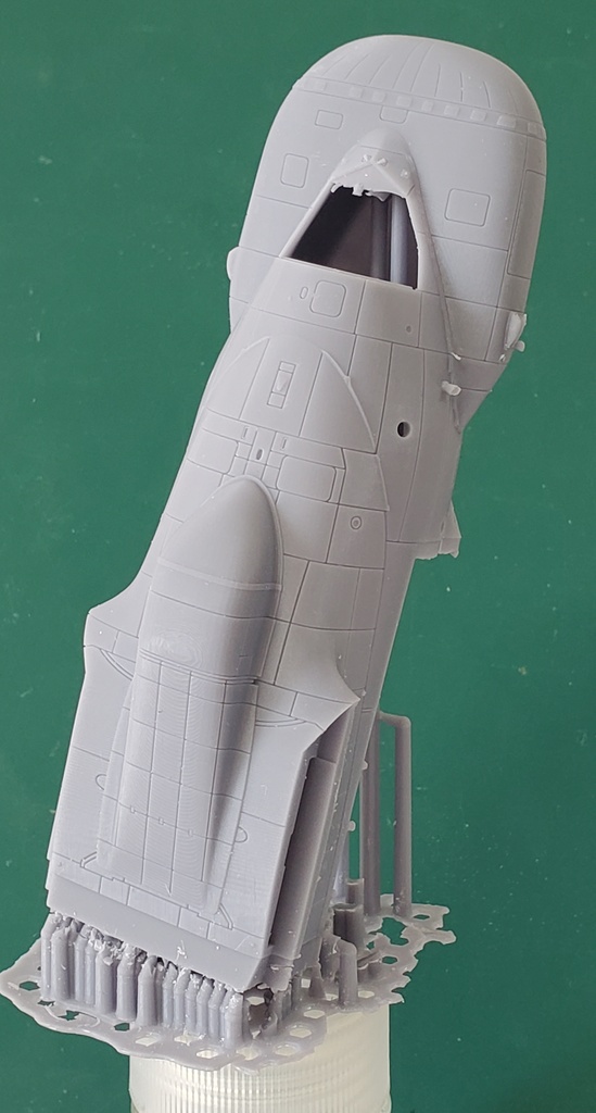 1/144 航空自衛隊XEC-2改造パーツセット アオシマ 航空自衛隊C-2輸送機用