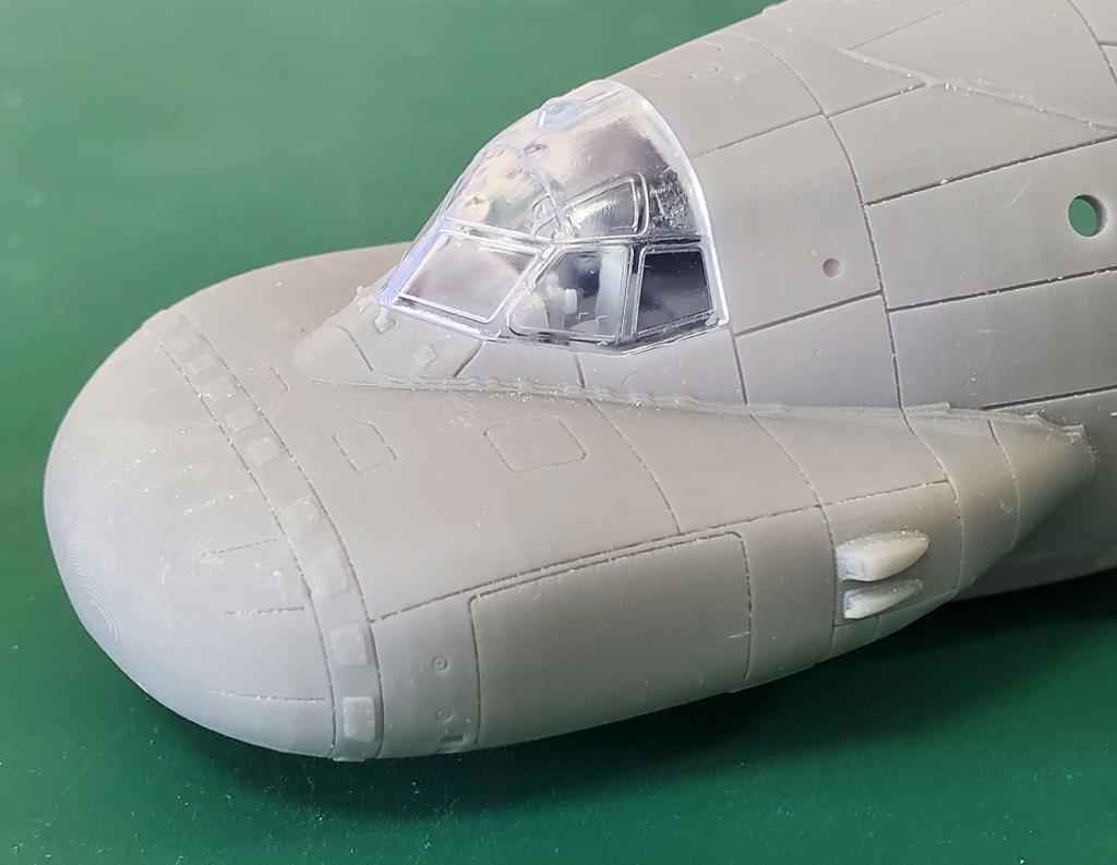 1/144 航空自衛隊XEC-2改造パーツセット アオシマ 航空自衛隊C-2輸送機用