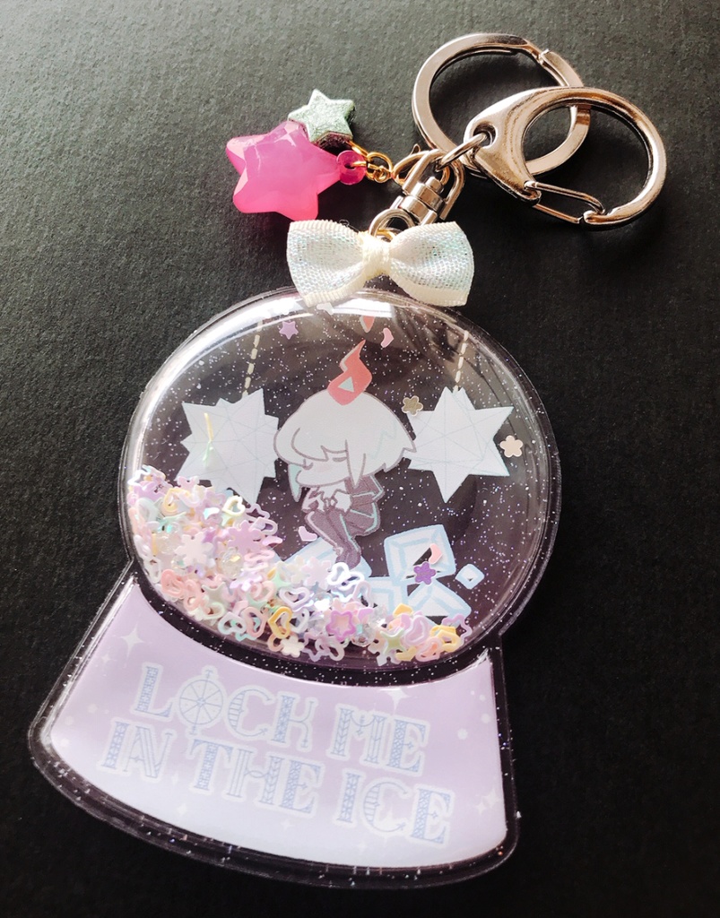 【完売】氷閉じ込めリオドームキーホルダーVer.2