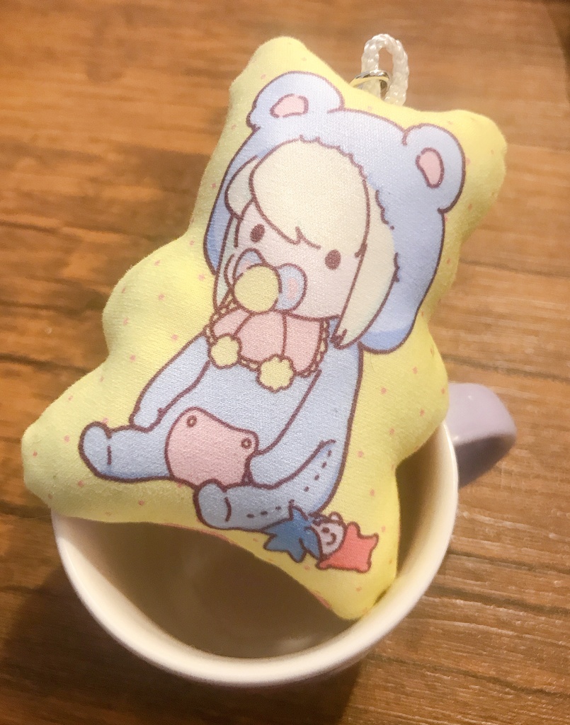 【完売】りょんぱーちゅフワフワふかふかストラップ