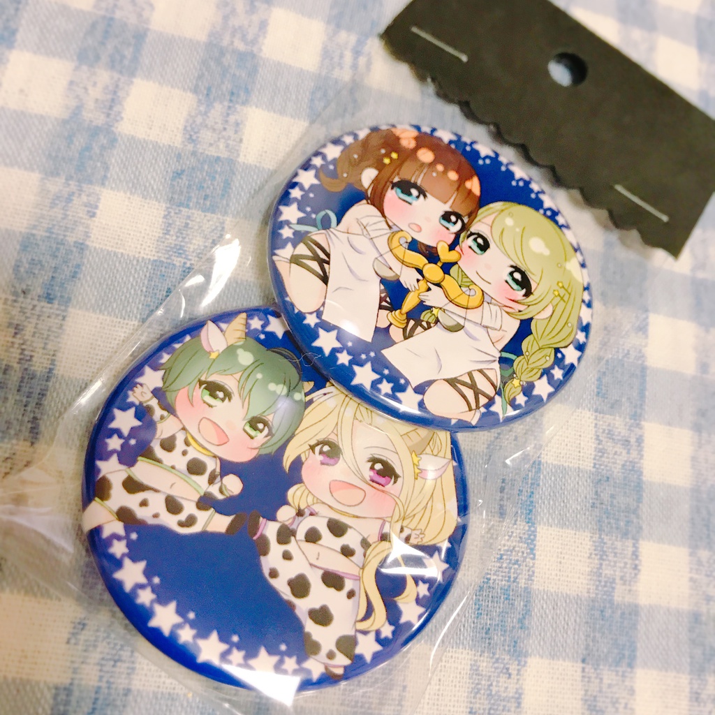 星座缶バッチ2種セット ③