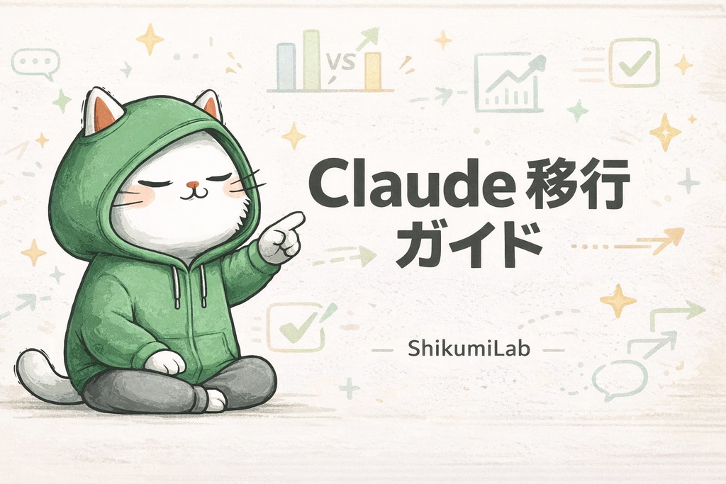 【プロンプト変換20個+比較表+チェックリスト】ChatGPT→Claude 完全移行ガイド