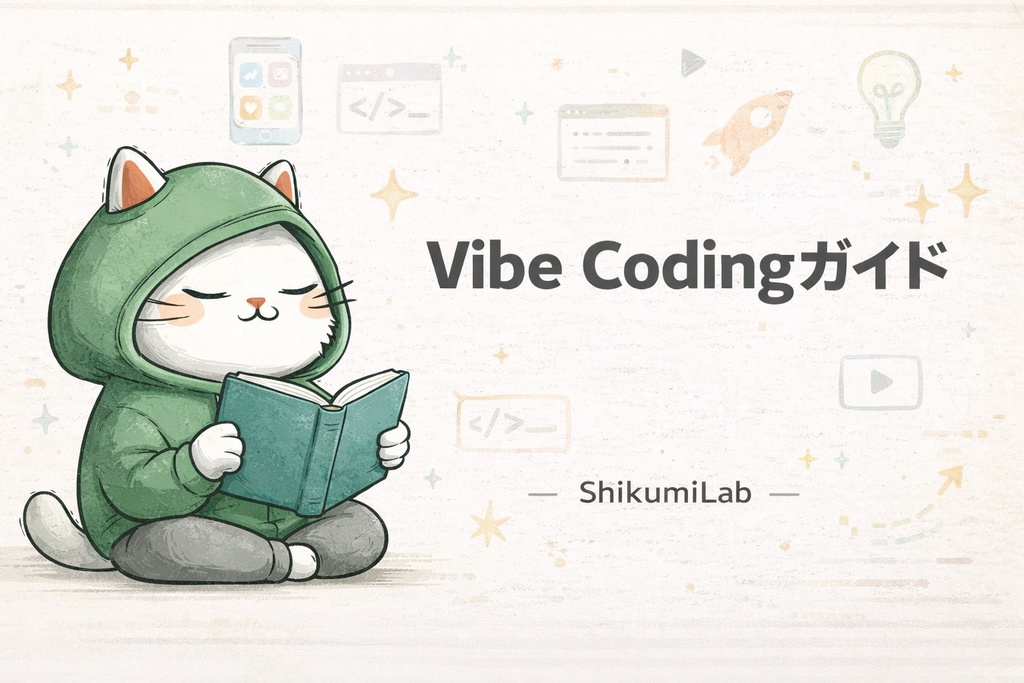 【ガイド6章+プロンプトテンプレ5個】Vibe Coding 入門ガイド 非エンジニアでもアプリが作れる新常識