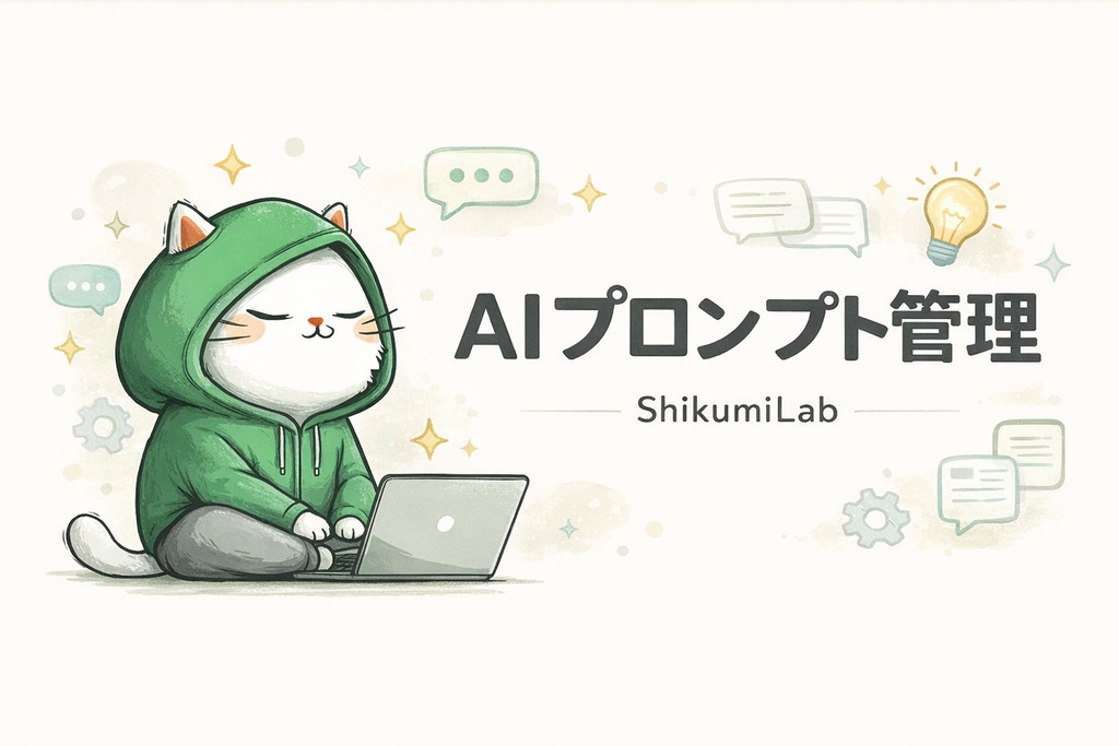 【プロンプト25個+運用ガイド】AIプロンプト管理 Notionテンプレート