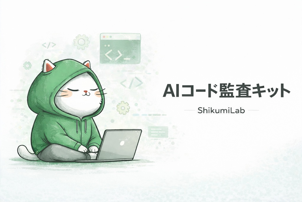 【チェックリスト4種+ガイド4本+プロンプト3個】AI生成コード セキュリティ監査キット 