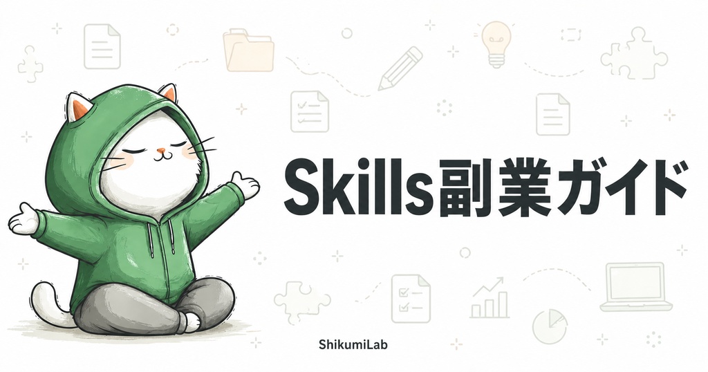 【ガイド+テンプレ13個】Agent Skills 制作＆販売 スターターキット