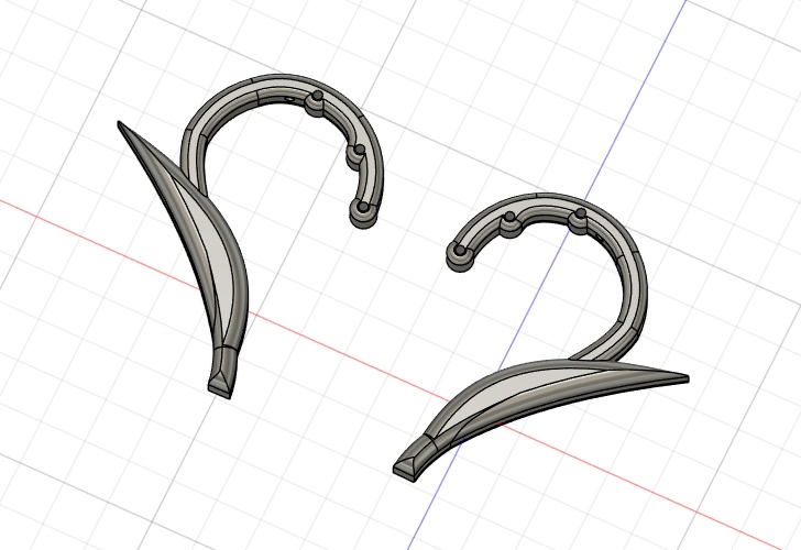 すずらんのイヤリング