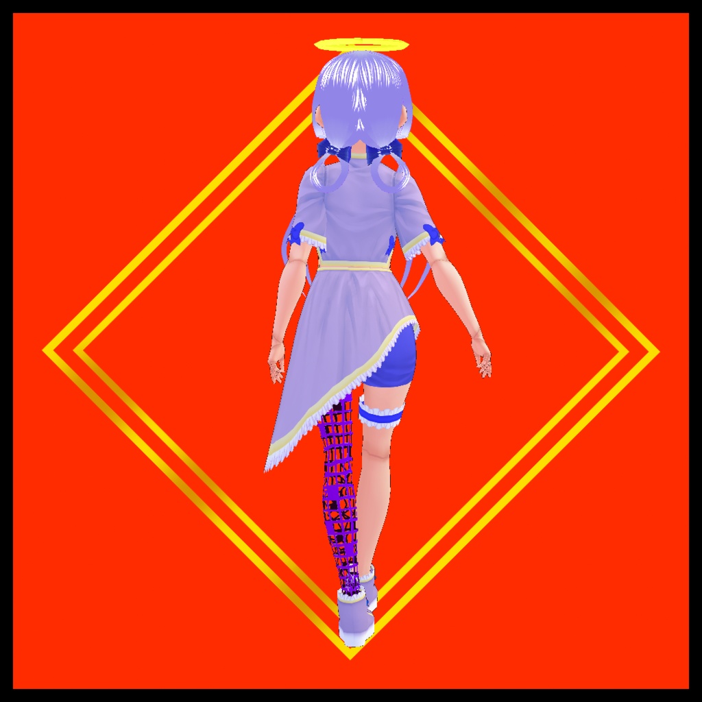 中華風ロリータワンピース(アシンメトリー)