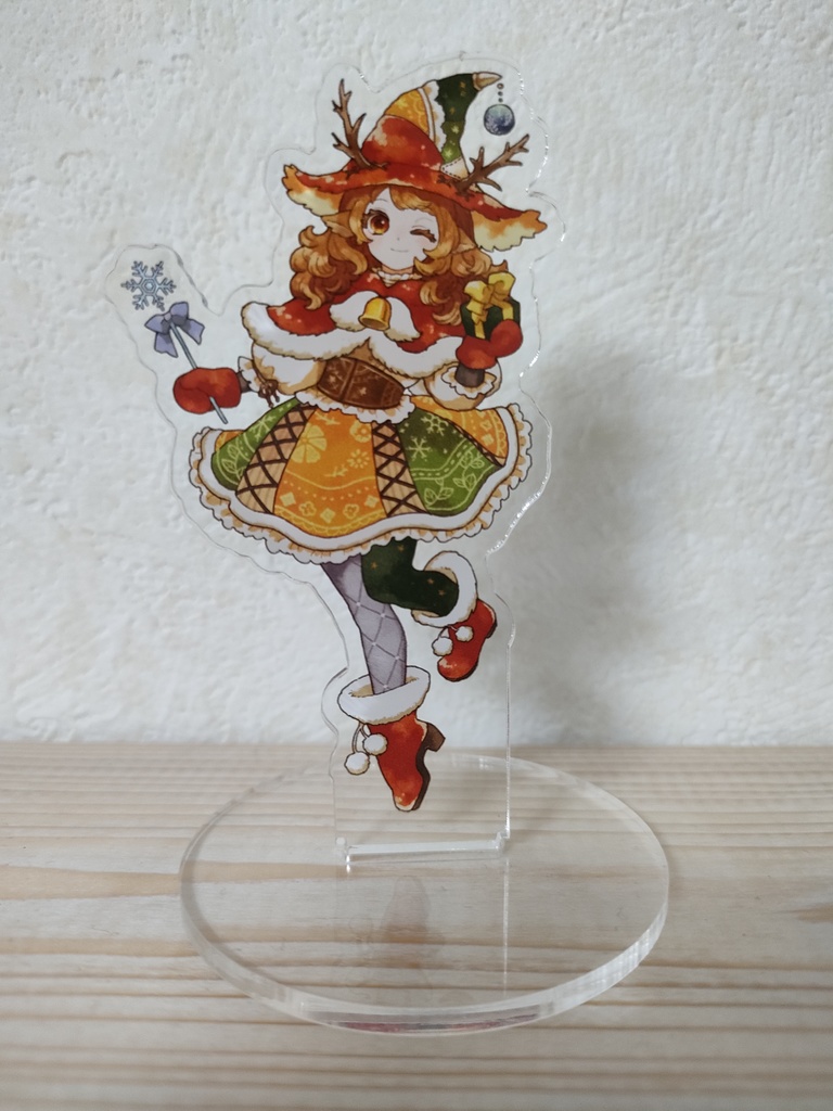 アクリルスタンド　クリスマスの魔女