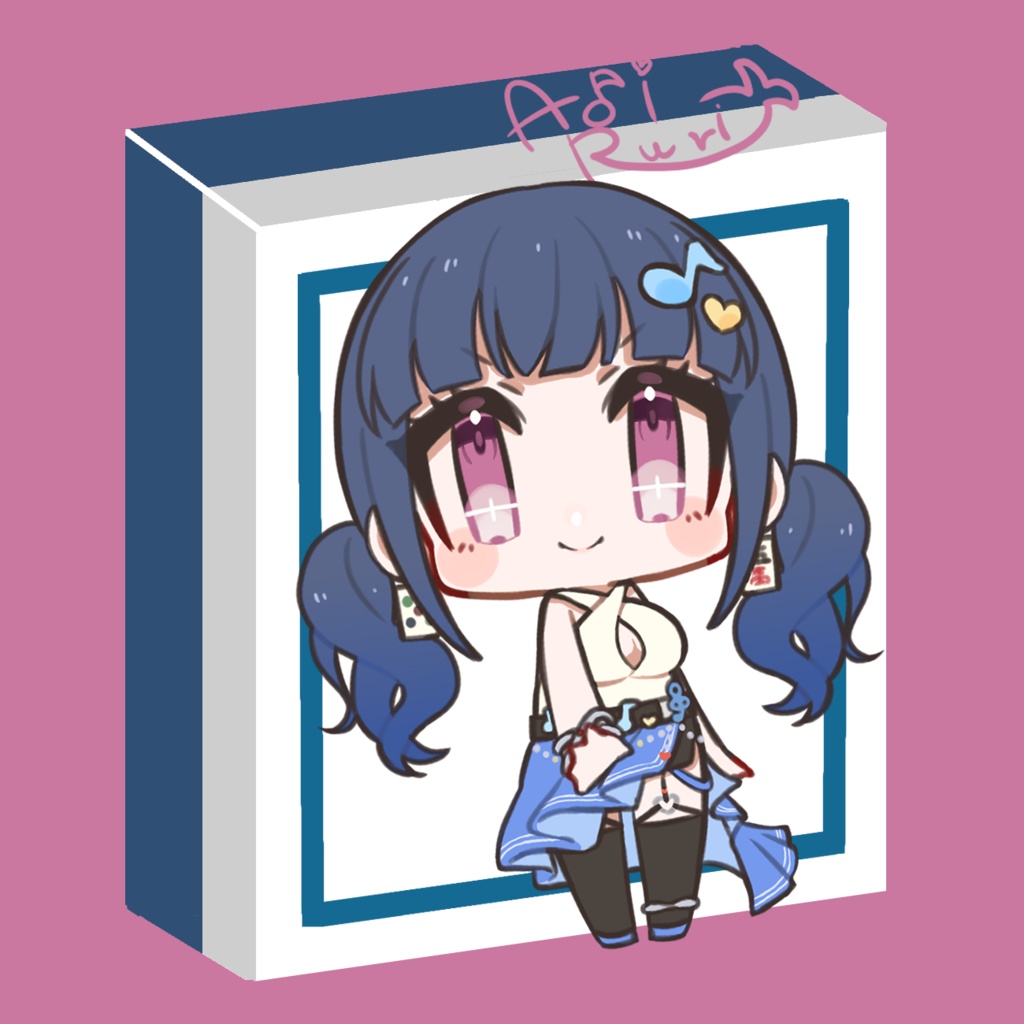 蒼依るり 1周年記念 アクリルキーホルダー