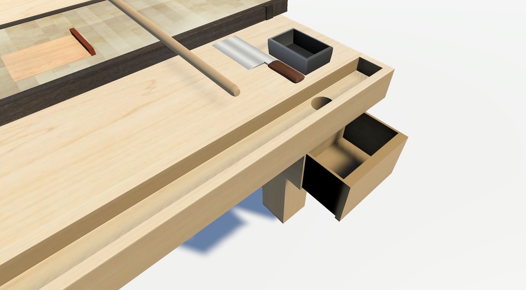 VR蕎麦打ち道具