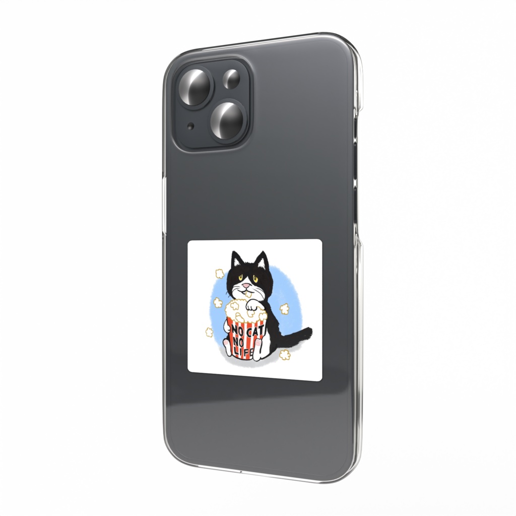 ポップコーンキャット（ステッカー）