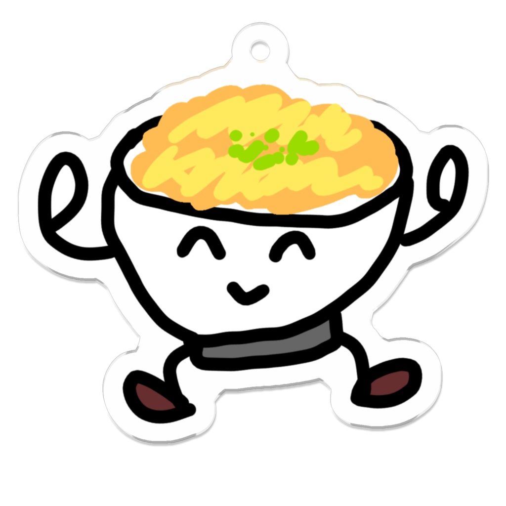 かつどんくんアクリルキーホルダー