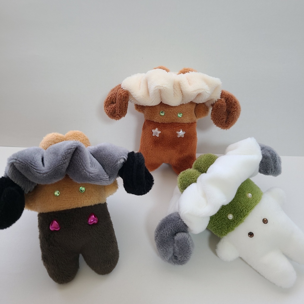 ぬい用アクセサリー　牧場潜入装備ひつじのわっか