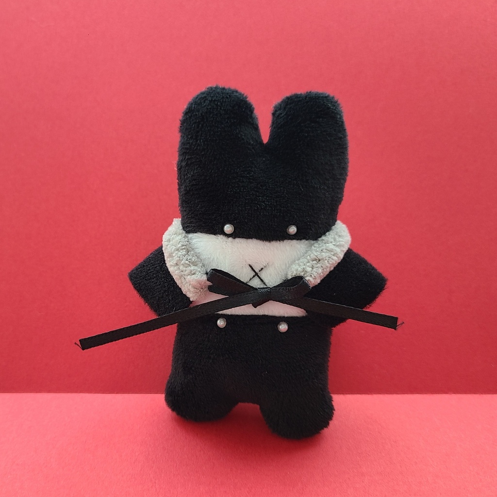 🆕ぬい用コスチューム クリスマス(ブラック)